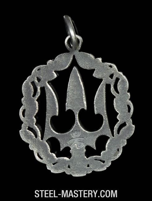 Poseidon trident necklace